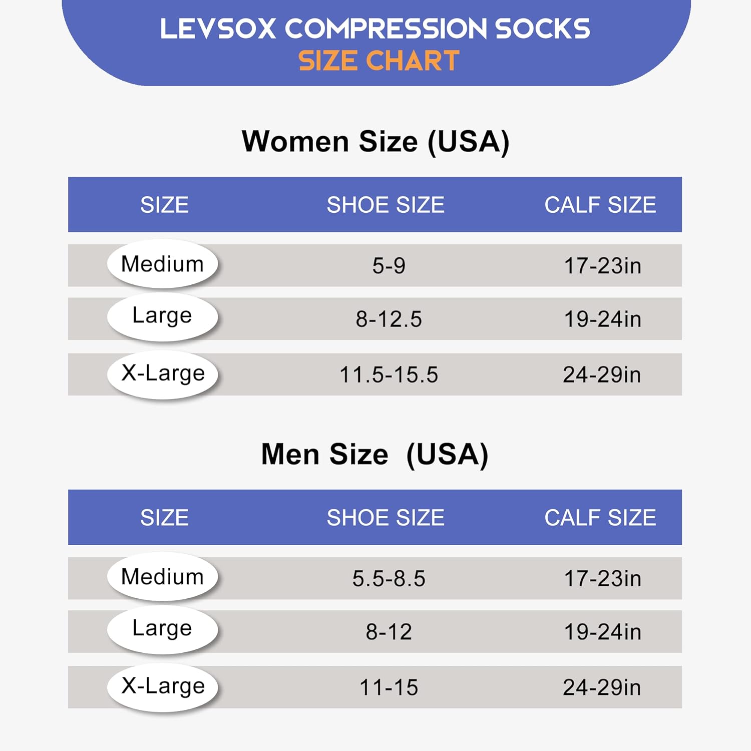 Plus Size Compression Socks for Women Men Wide Calf Extra Large 15-20 mmHg Knee High Sock for Nurses Pregnant Travel - Image 7