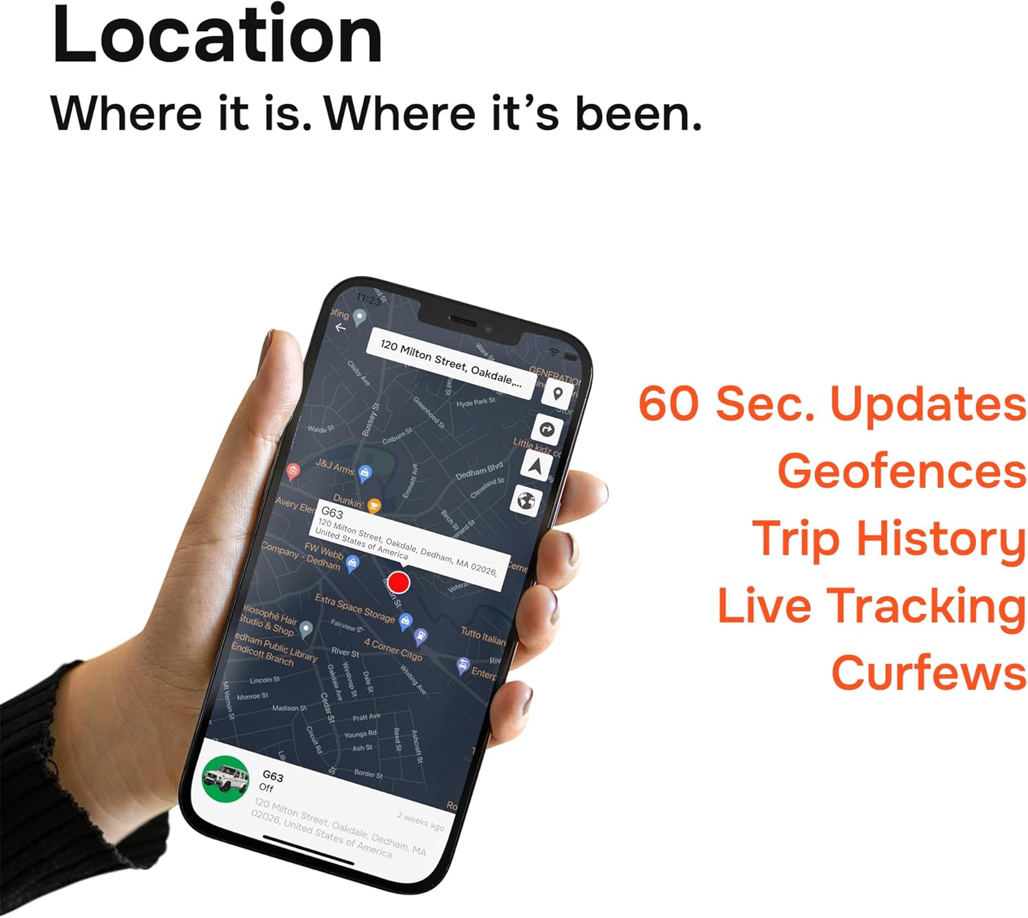 Wired GPS Tracker for Vehicles No Monthly Fee, No Subscription, 4G SIM and Data Included, Business Fleets, Quick Installation, Speeding Alerts, Trip History, USA Developed, Moto Watchdog - Image 4